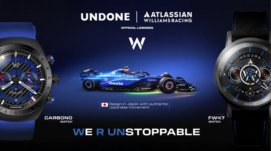UNDONE x ウィリアムズ・レーシング コラボ限定商品 一般予約コントワーヌにて受付開始! - Contévanou