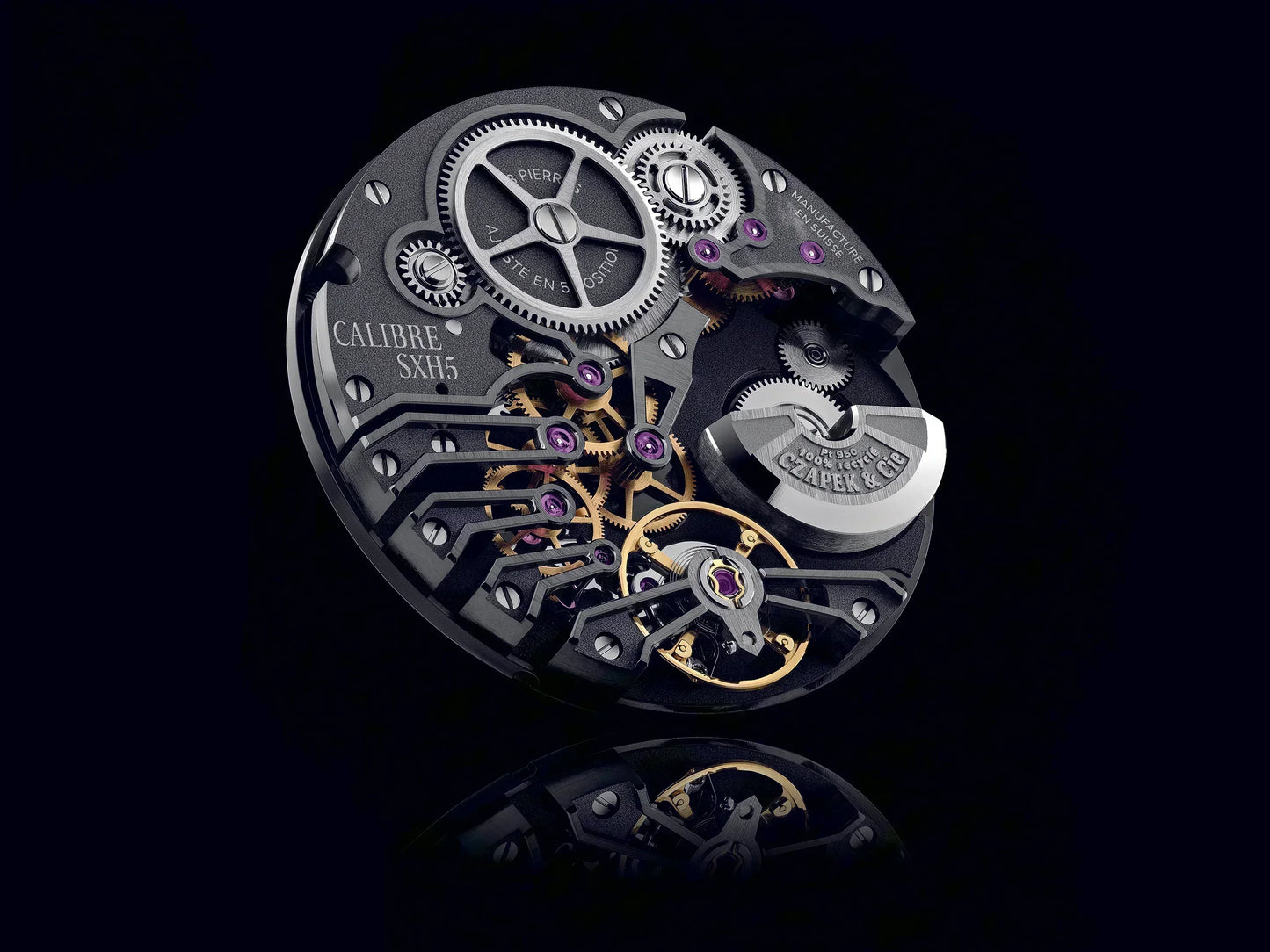 Antarctique Passage de Drake Glacier Blue CZAPEK 腕時計