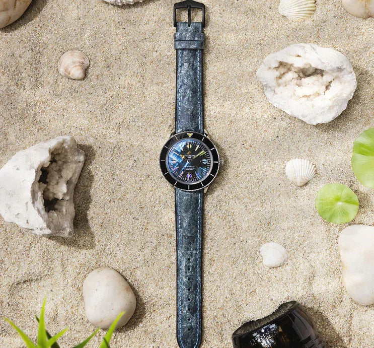 Strap | 20mm Leather Vintage Dark Gray