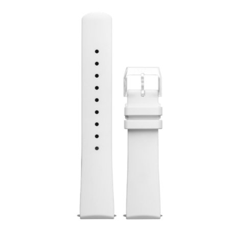 Strap | 20mm Rubber White