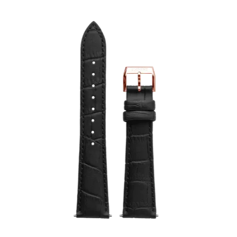 Strap | 20mm Alligator Black - コントワーヌ