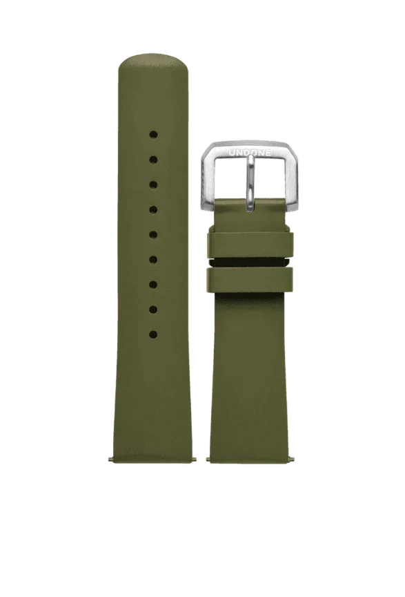 Strap | 22mm Rubber Green - コントワーヌ
