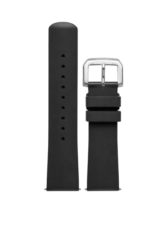 Strap | 22mm Rubber Black - コントワーヌ