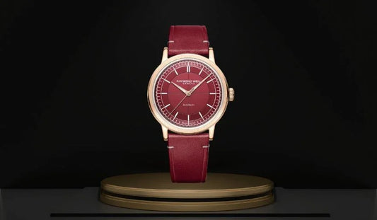 【新作入荷！】RAYMOND WEIL MILLESIME レイモンド ウェイル ミレジム) バーガンディーダイアル