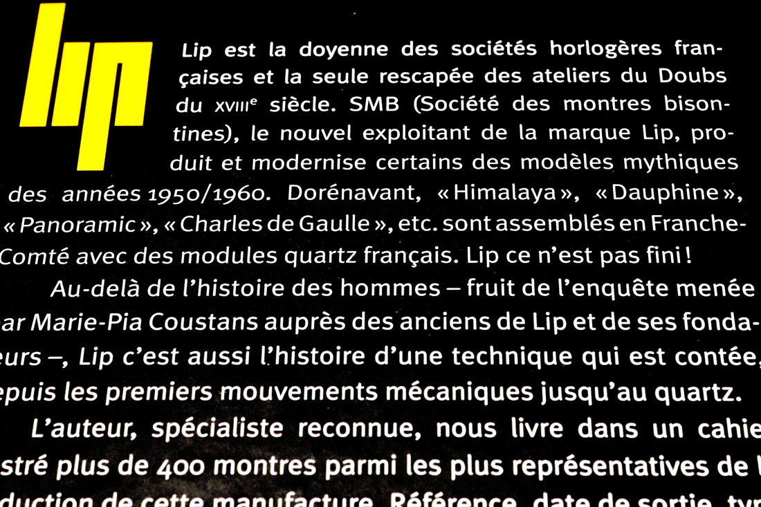 Lipブランドの歴史とモデル紹介。1950-60年代の「Himalaya」や「Dauphine」などフランス製腕時計の特徴を解説。