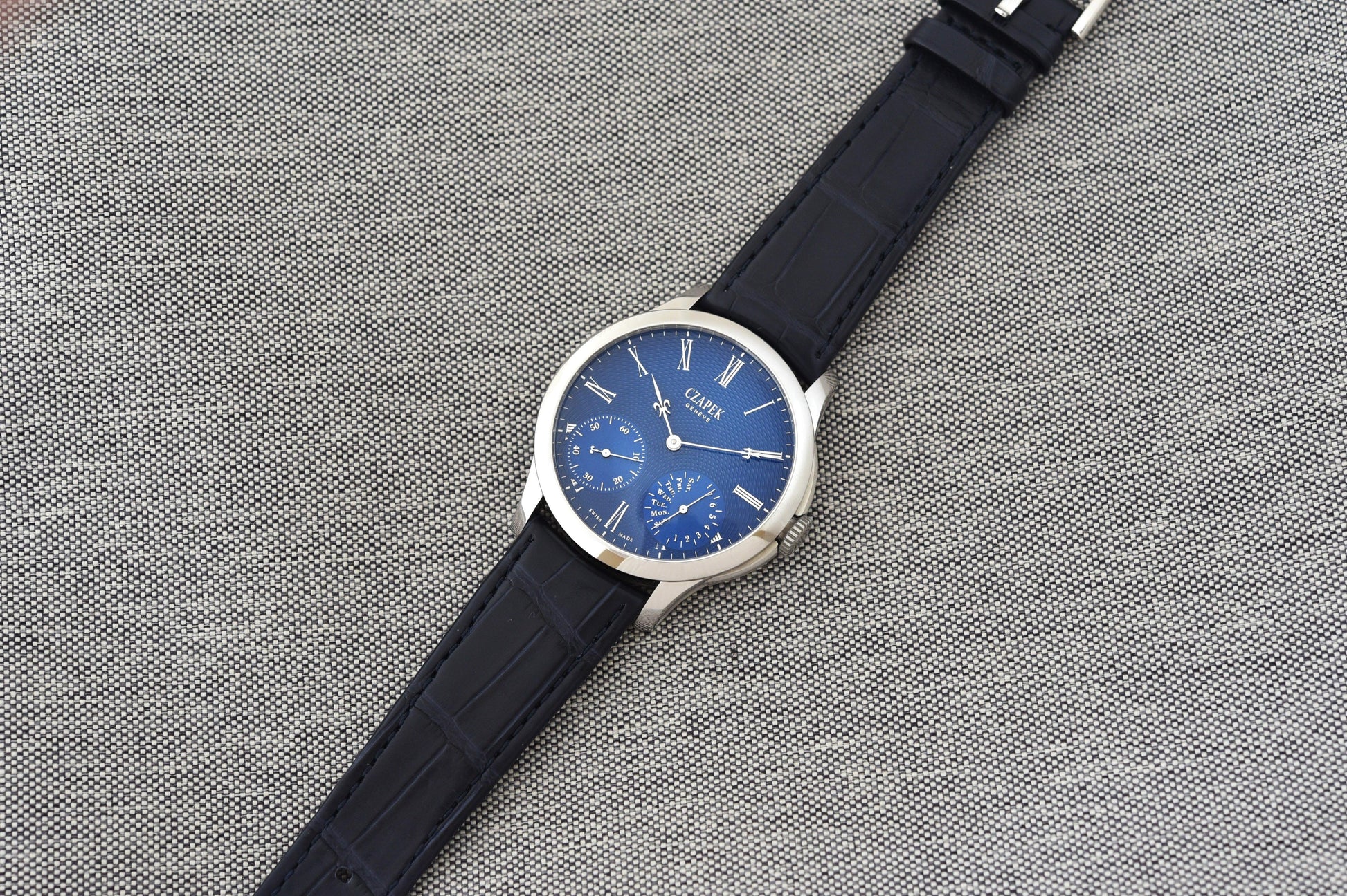 CZAPEK QUAI DES BERGUES SAPPHIRE Blue L - Contévanou