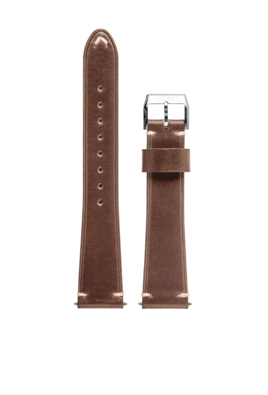 20mm Leather Vintage Brown - Contévanou