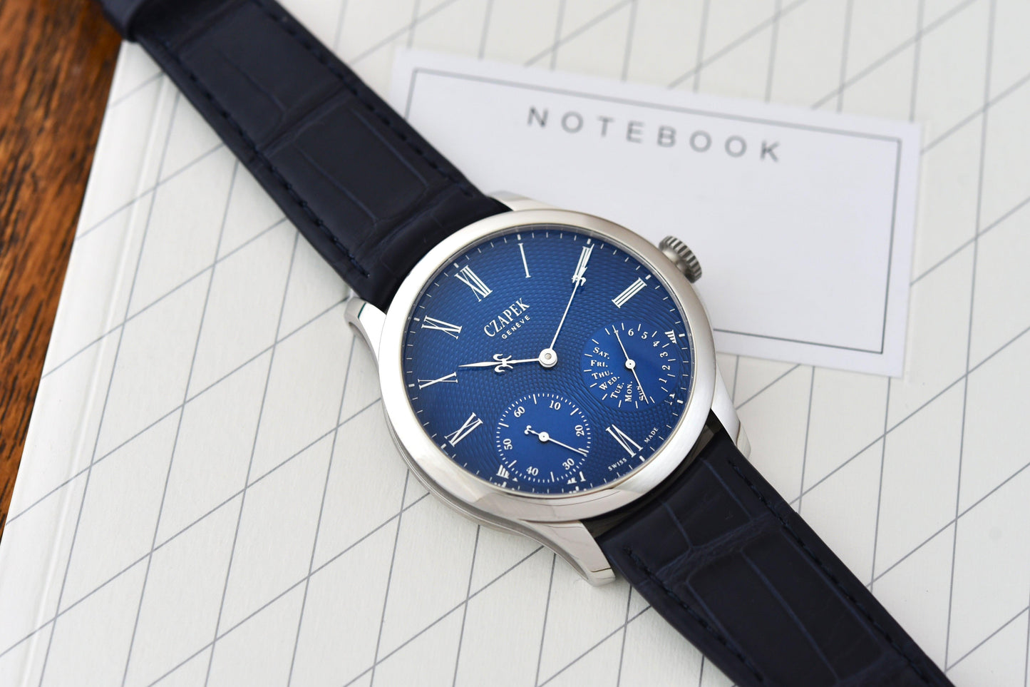 CZAPEK QUAI DES BERGUES SAPPHIRE Blue L - Contévanou