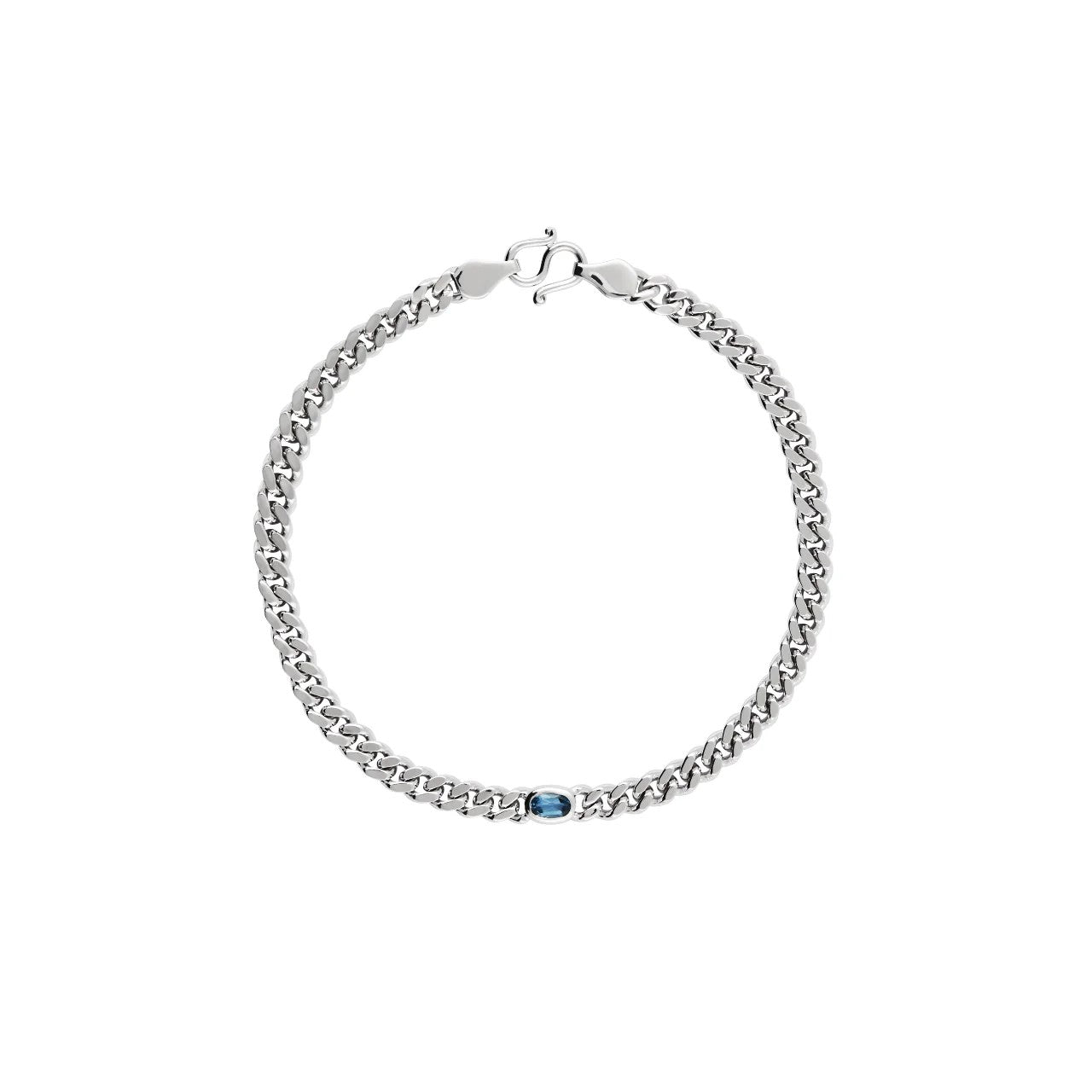 BABY YING BRACELET LONDON BLUE TOPAZ - Contévanou