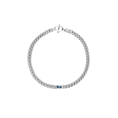 BABY YING BRACELET LONDON BLUE TOPAZ - Contévanou