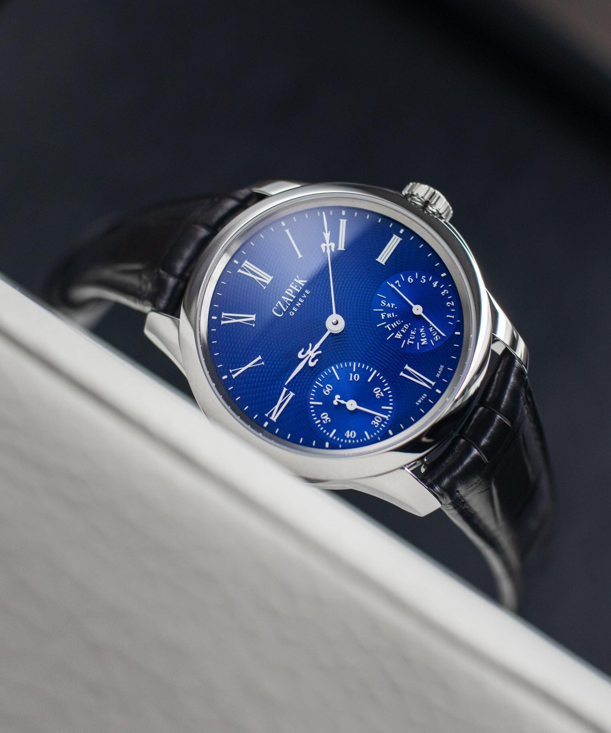 CZAPEK QUAI DES BERGUES SAPPHIRE Blue S - Contévanou