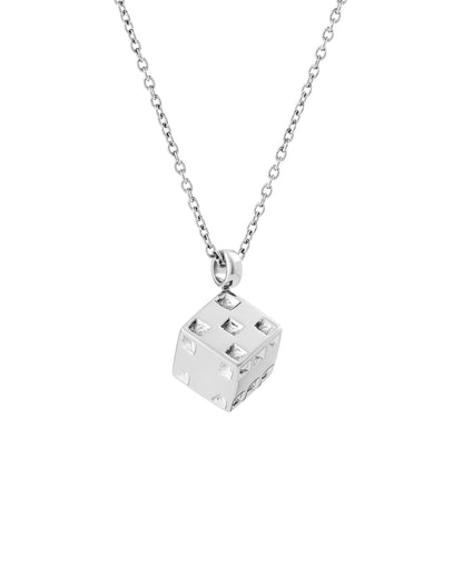 METAL CHATA PENDANT NECKLACE - Contévanou