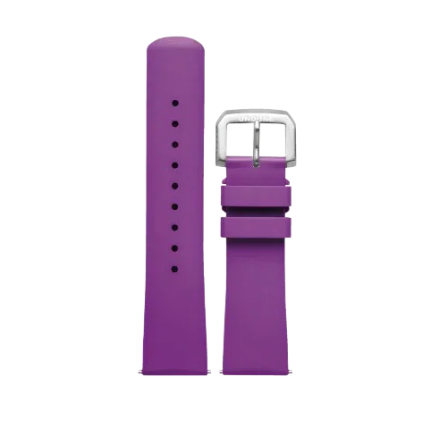 Strap | 22mm Rubber Purple - Contévanou