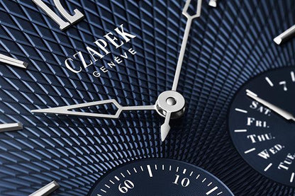 CZAPEK QUAI DES BERGUES No.17 DOUBLE SOLEIL DEEP BLUE - Contévanou