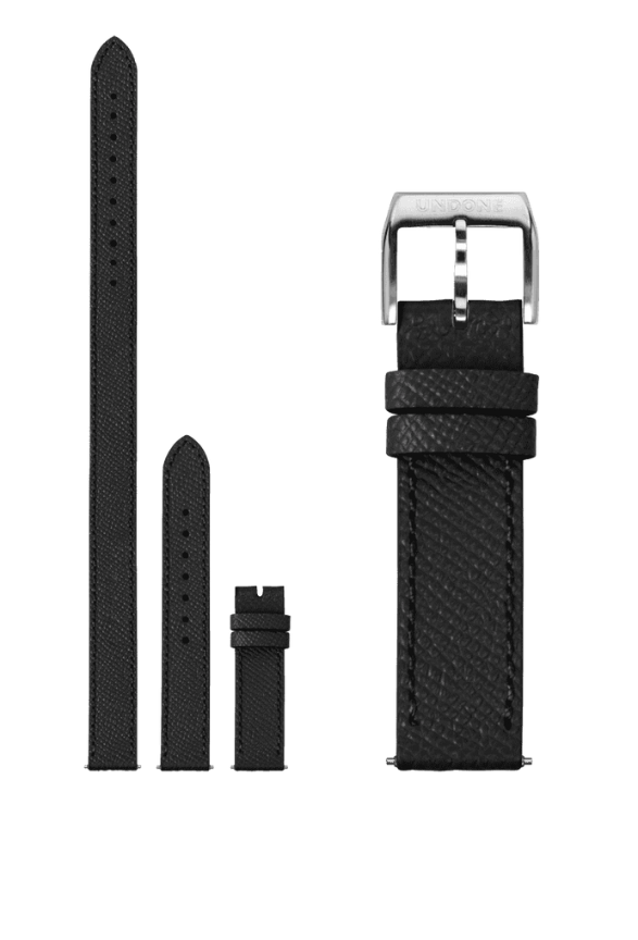 Strap | 16mm Double Tour Black - Contévanou